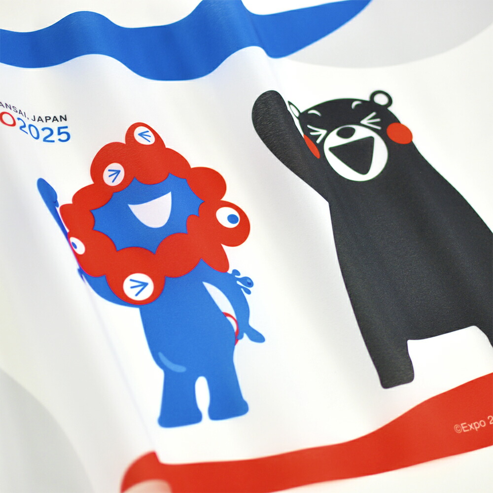 楽天市場】EXPO2025 ミャクミャク 【くまモン】 応援フラッグ 2025大阪