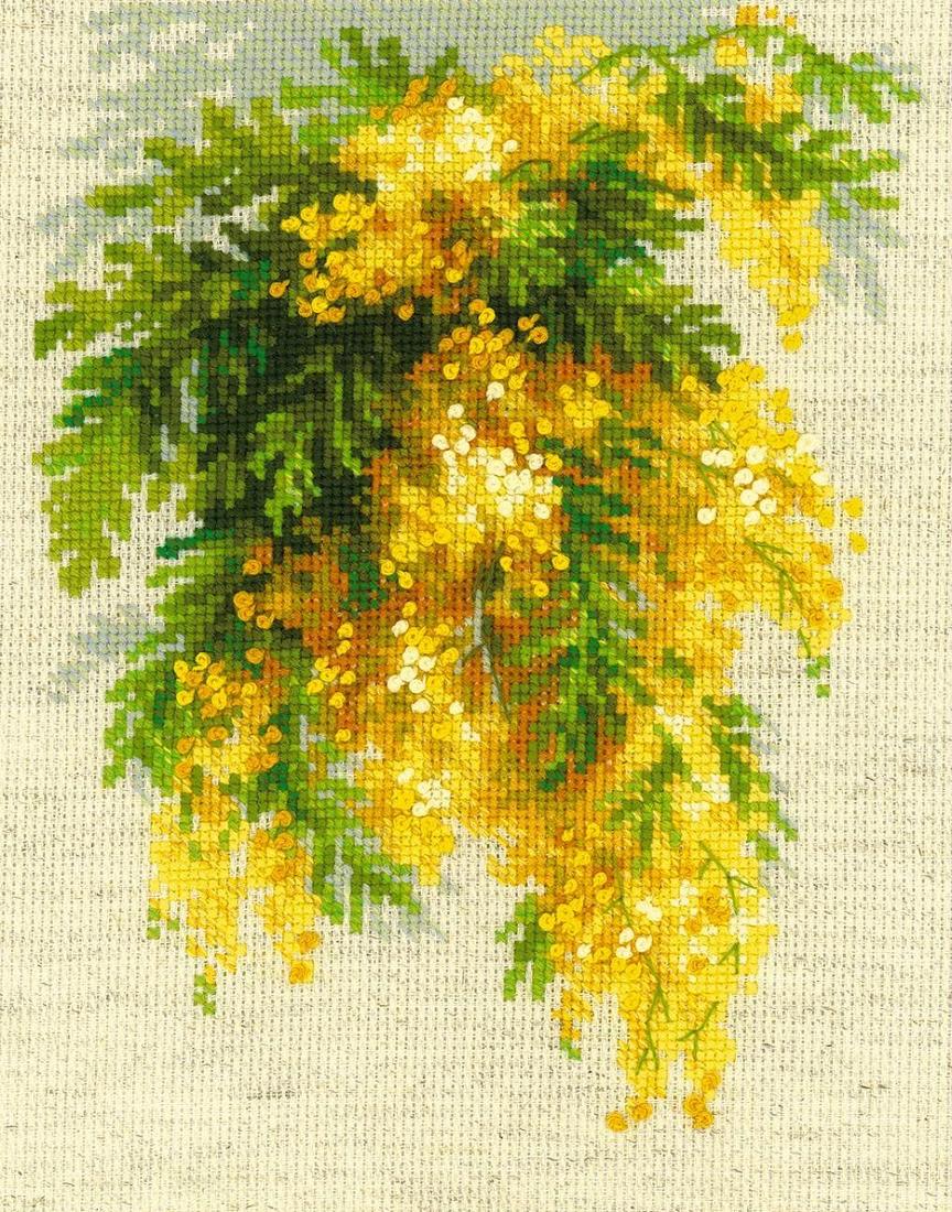 楽天市場】RIOLISクロスステッチ刺繍キット No.1615 「Mimosa