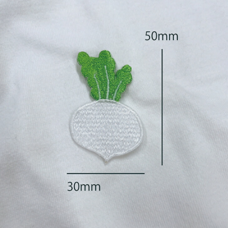 楽天市場】ワッペン アイロン カブ (大) 【1000円以上購入送料無