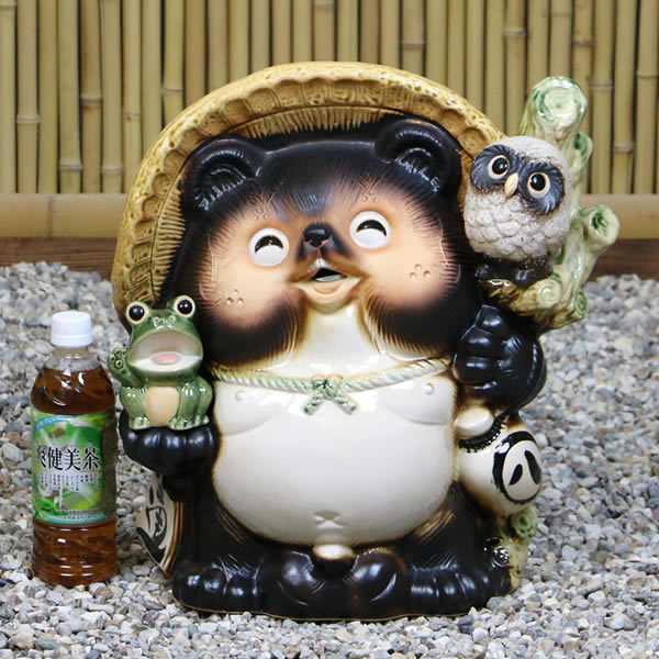 楽天市場】【ポイント10倍】【送料無料】13号満願成就狸(笑い目