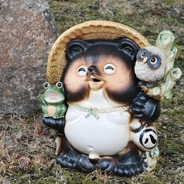 楽天市場】【ポイント10倍】【送料無料】13号満願成就狸(笑い目