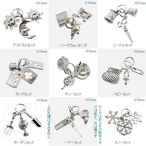 楽天市場】シルバーラッキーチャーム 小型 アストラルセット バード