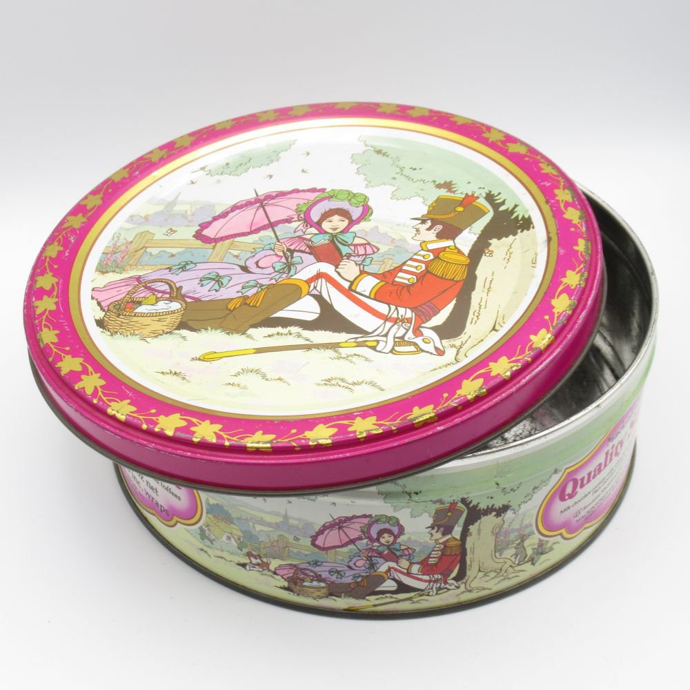 楽天市場】アンティーク Quality Street クオリティストリート ティン