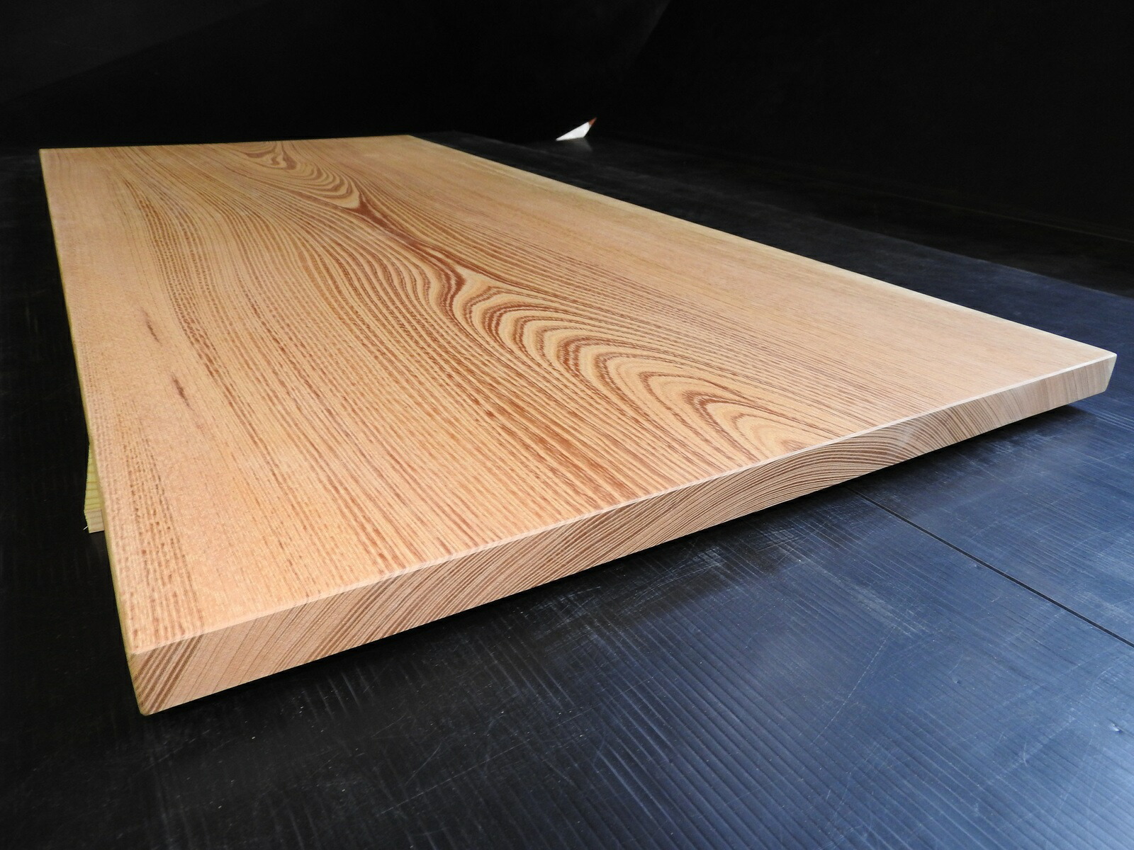 楽天市場】国産 本欅 ケヤキ 一枚板 天然乾燥 無垢材 幅広約幅545×厚み
