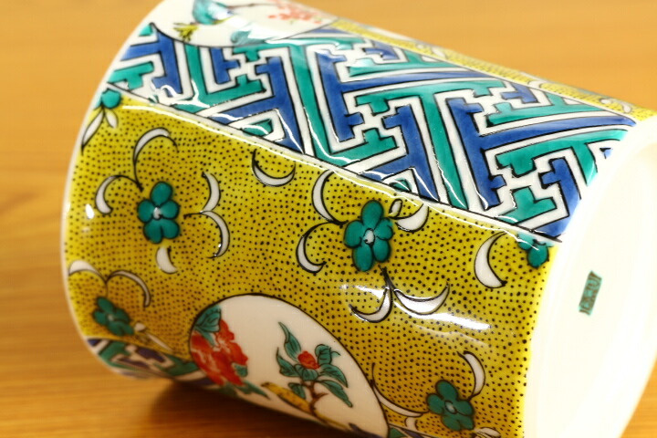 楽天市場】九谷焼 マグカップ 吉田屋風丸紋間取/青郊窯＜和食器