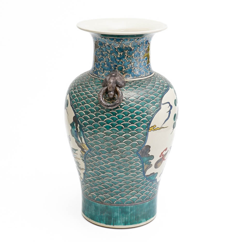 楽天市場】九谷焼 九谷風五彩手壺＜花瓶 花器 人気 ギフト 贈り物 結婚