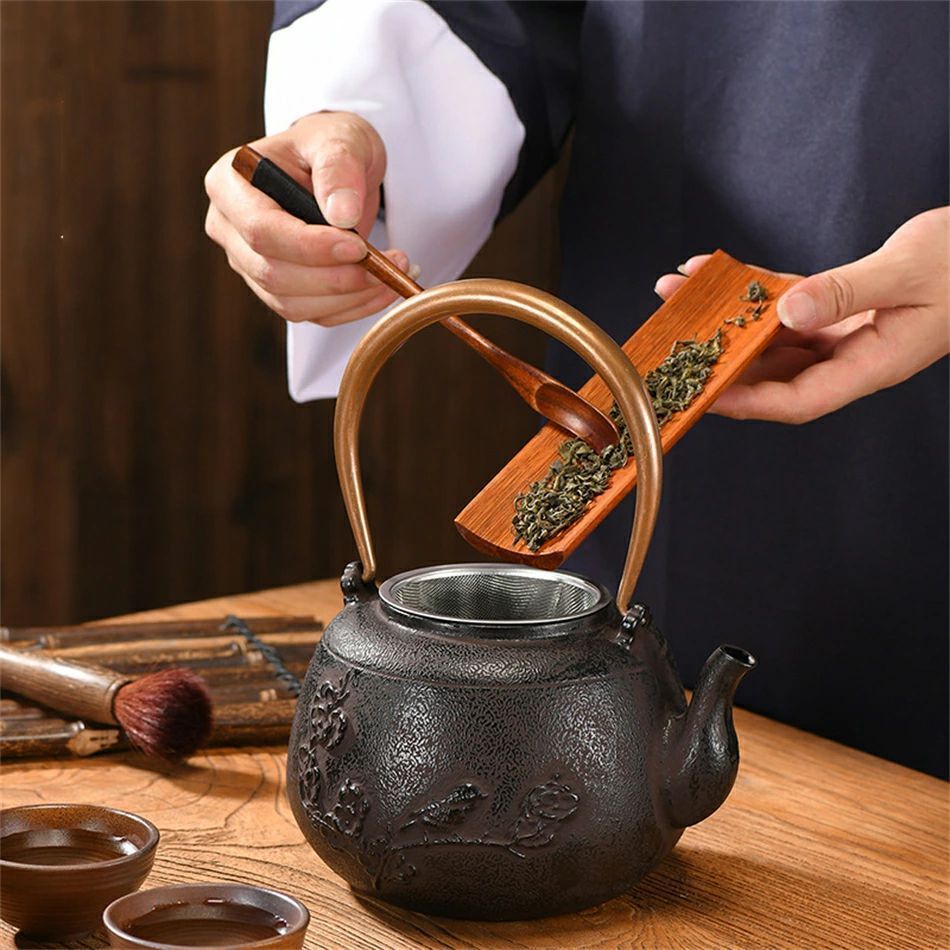 楽天市場】鉄瓶 茶道具 茶道道具 湯沸かし 茶壺 おしゃれ鉄瓶 ケトル