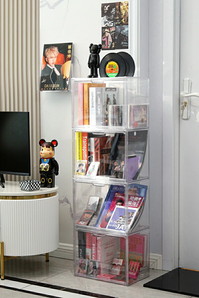 楽天市場】送料無料 アクリル収納ケース アクリル 透明 2個セット CD