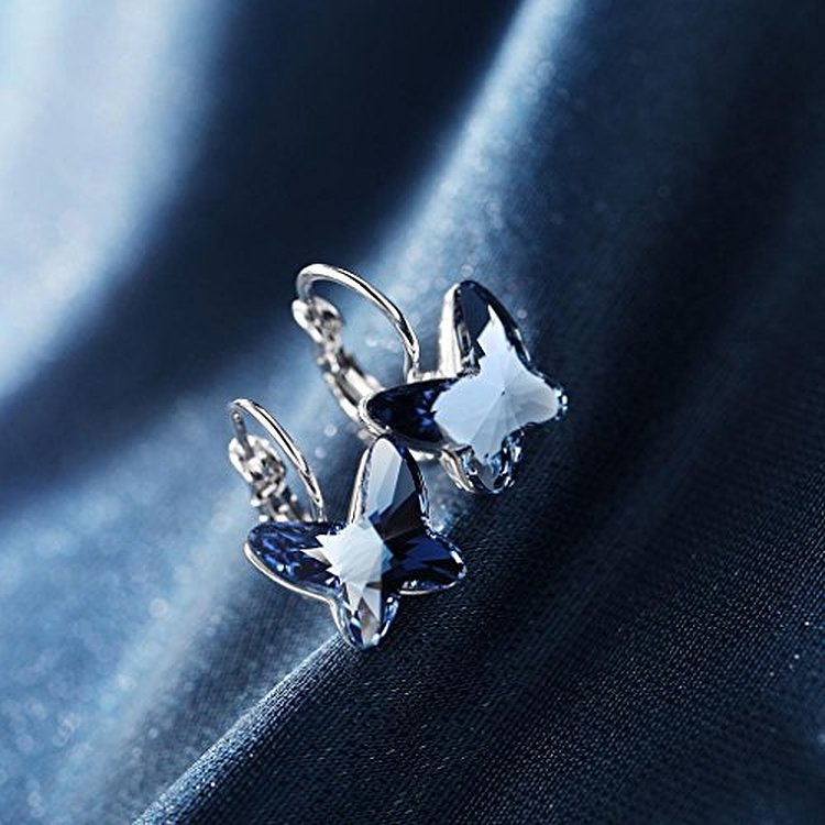 楽天市場】【特別セール品】 IUHA 蝶の恋物語 ピアス スワロフスキー社