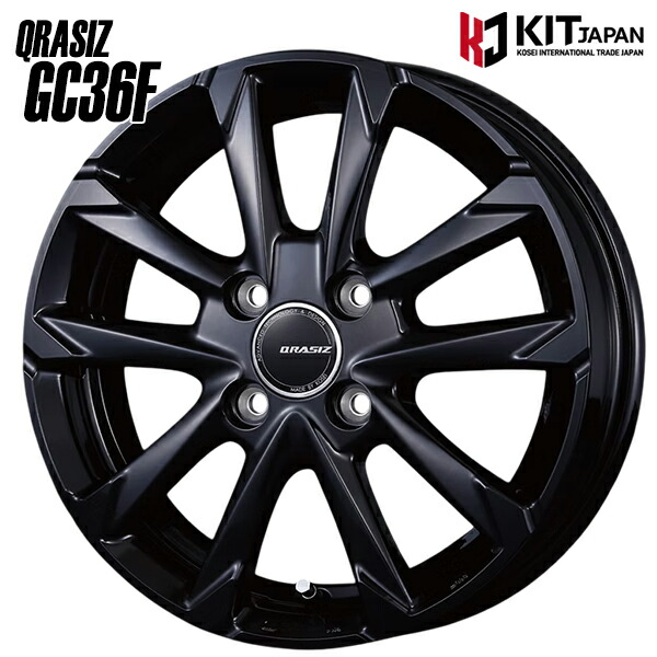 楽天市場】16インチ 6.0J 4H100 +40 KOSEI クレイシズ GC36F