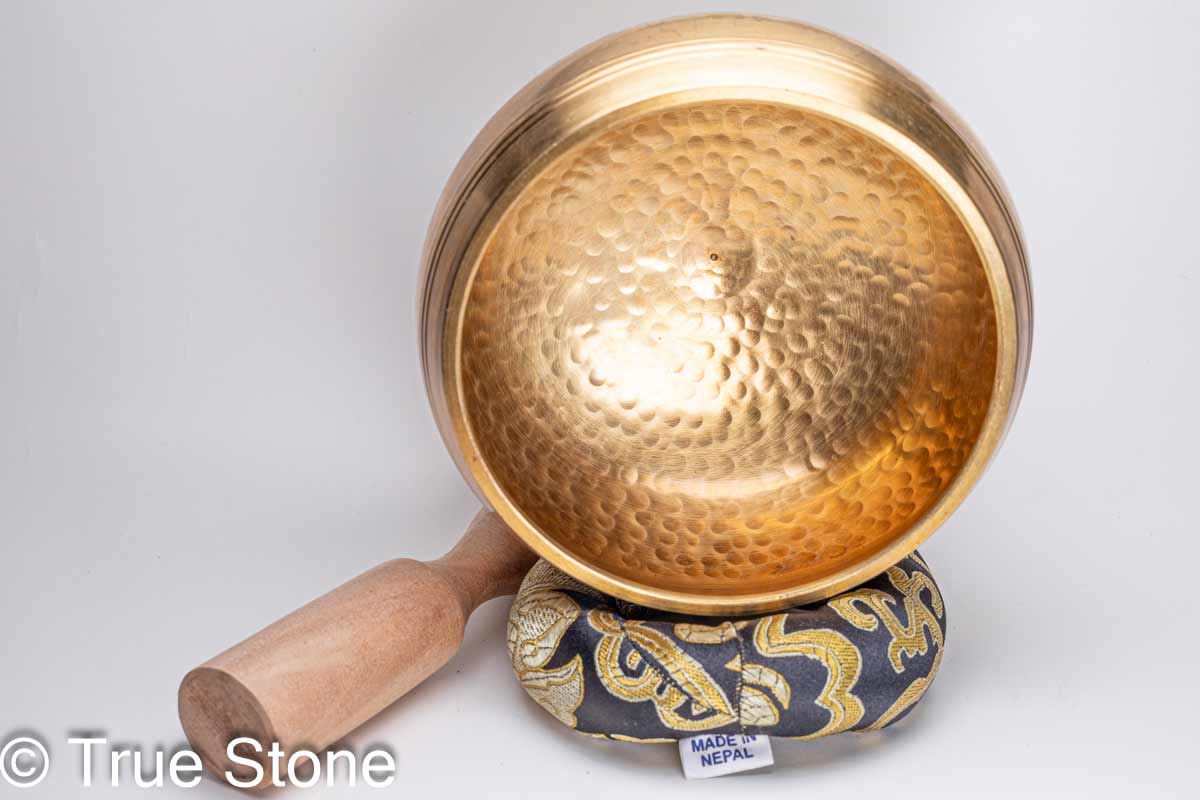 楽天市場】ネパール製 シンギングボウル 535g スティック シンギング