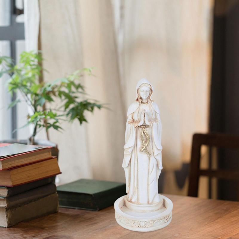 楽天市場】聖母マリア像 装飾美術工芸品 フィギュア 寝室 デスク