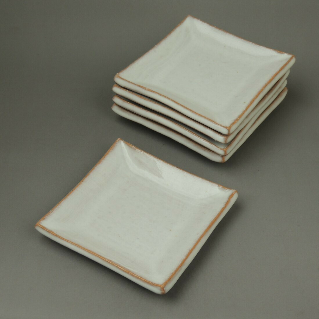 楽天市場】萩焼 銘々皿 五枚組 送料無料 : 萩焼工房 土和窯