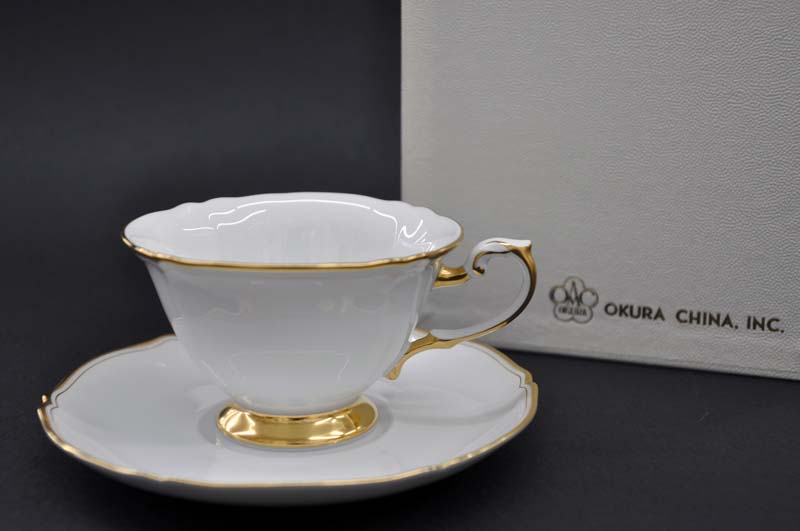 楽天市場】大倉陶園 The Okura ホワイトマスターピース(1111)カップ