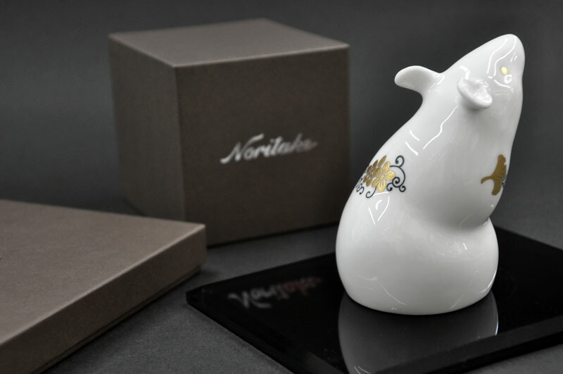 楽天市場】【送料無料】ノリタケ干支置物「子 (ネズミ)」2020年 (飾り