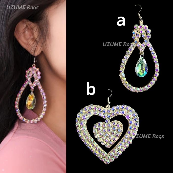 楽天市場】[とっても軽い♪] ピアス(3) オーロラの輝き ベリーダンス