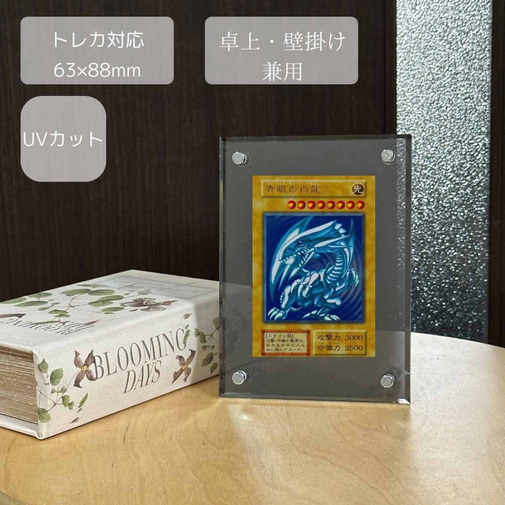 楽天市場】高級 アクリルフレーム UVカット 63×88mm スモーク ブラック