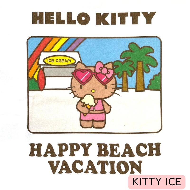 楽天市場】HELLOW KITTY ハローキティ ミニタオルHAPPY BEACH DAY