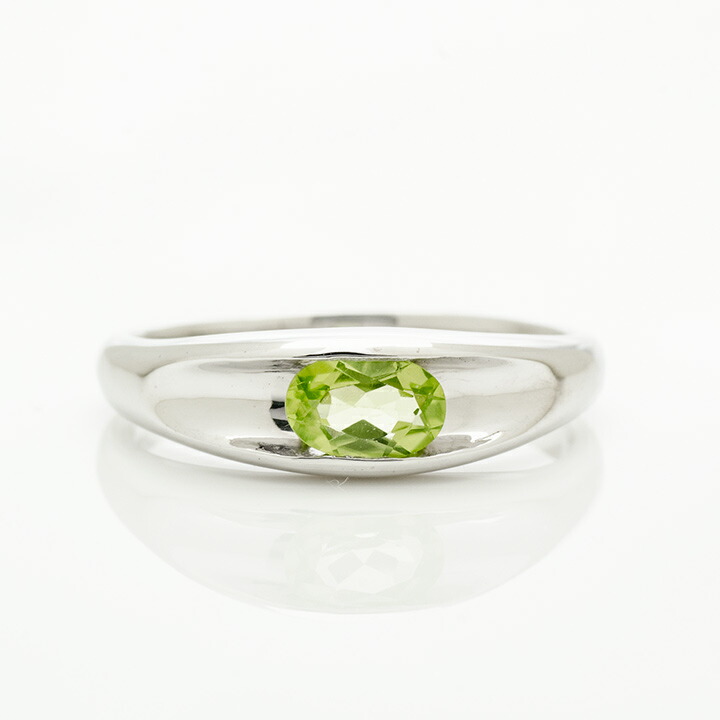 楽天市場】リング ペリドット シルバー925 : umu（アム）
