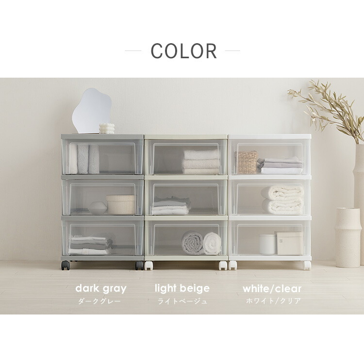 楽天市場】【1個・2個セット】収納ケース 引き出し クローゼット
