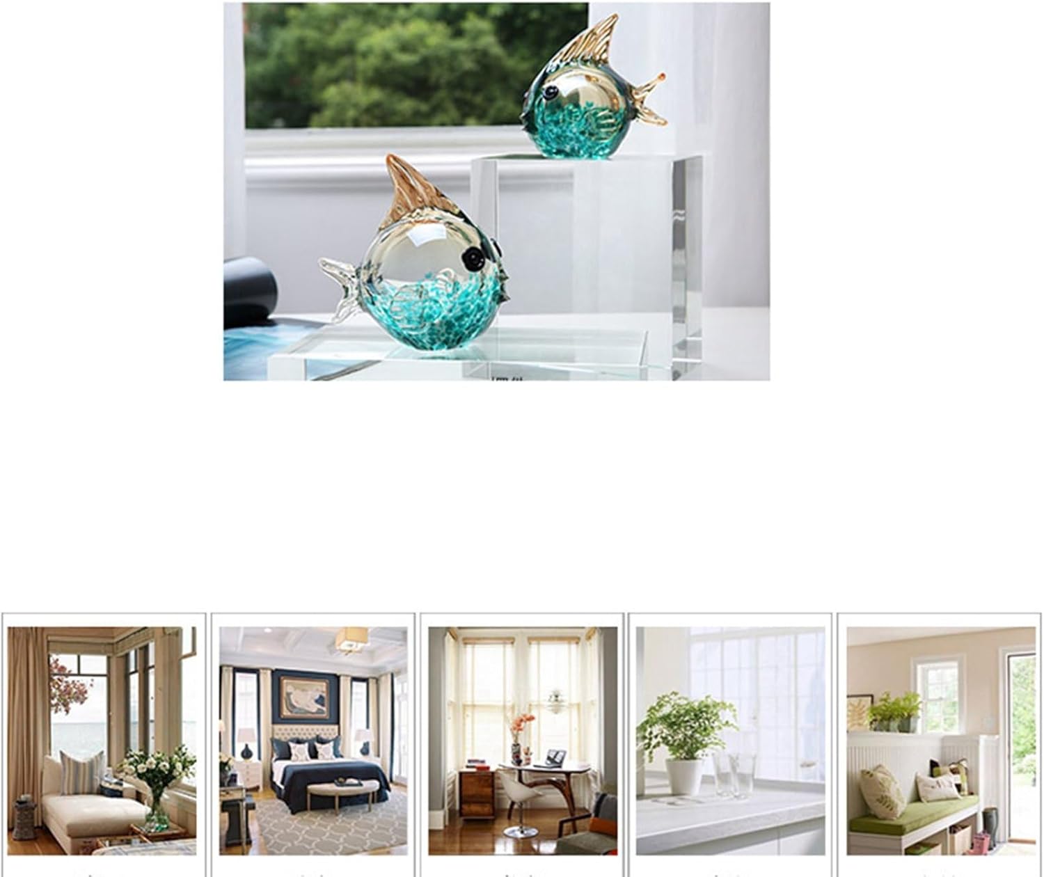 楽天市場】開運 幸運 を呼ぶ クリスタルガラス 置物 魚 おしゃれ 北欧