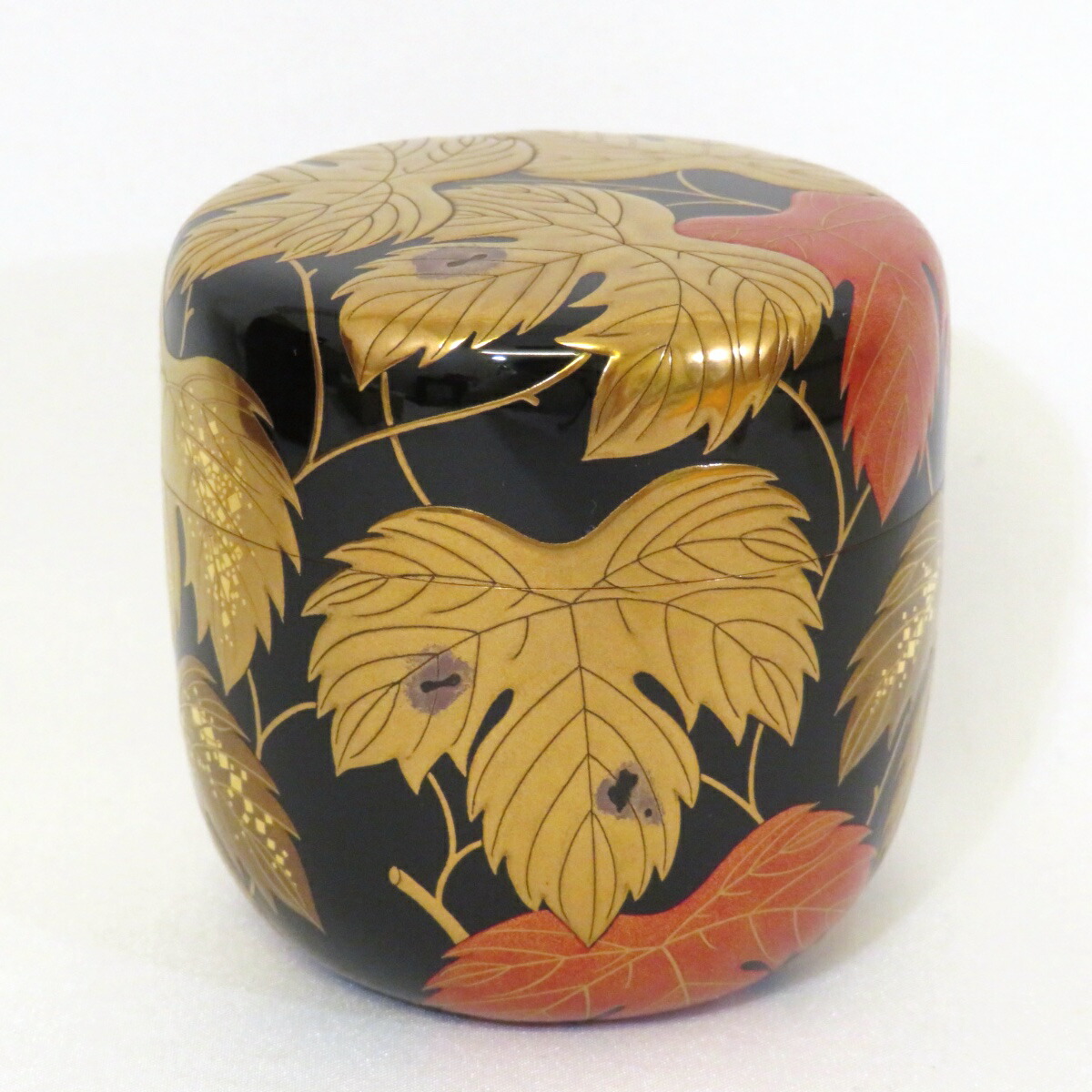 楽天市場】【季節の茶道具】漆匠二代 山下甫斎作 蔦蒔絵 大棗 内梨地