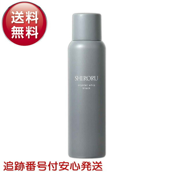 楽天市場】SHIRORU シロル クリスタルホイップ ブラック 120g 洗顔