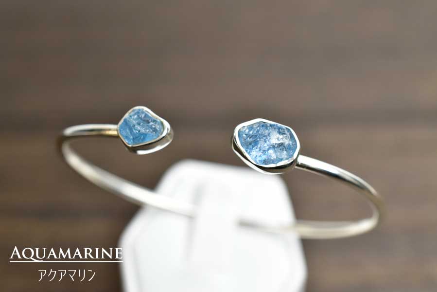 楽天市場】天然石 オープンバングル ブレスレット【選べる5種】【現物