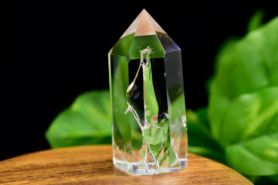 楽天市場】虹入り レインボー 水晶 ポイント 六角柱【約97.7g