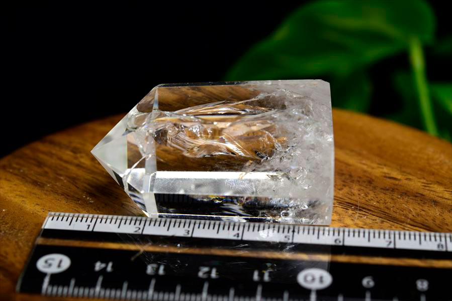 楽天市場】レインボー 水晶 ポイント 六角柱 約62.8g ◇極上虹入り