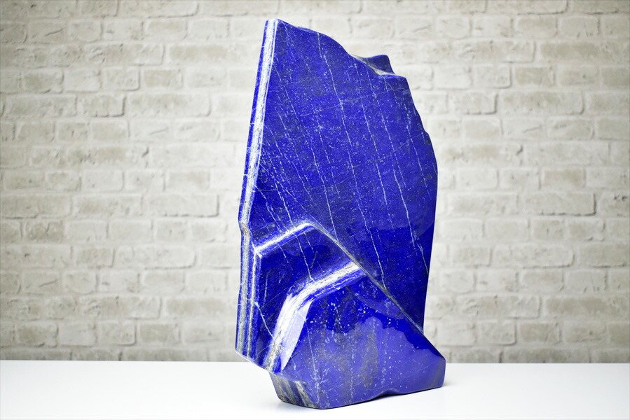 楽天市場】ラピスラズリ AAAAA 原石 特大 ブロック 磨き石 置物 【約