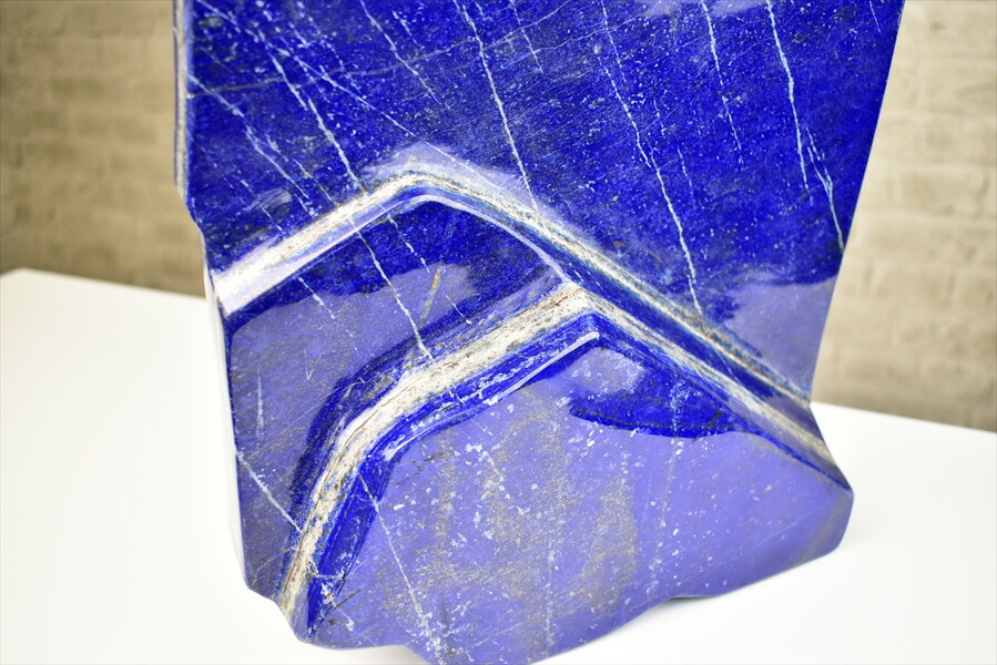 楽天市場】ラピスラズリ AAAAA 原石 特大 ブロック 磨き石 置物 【約