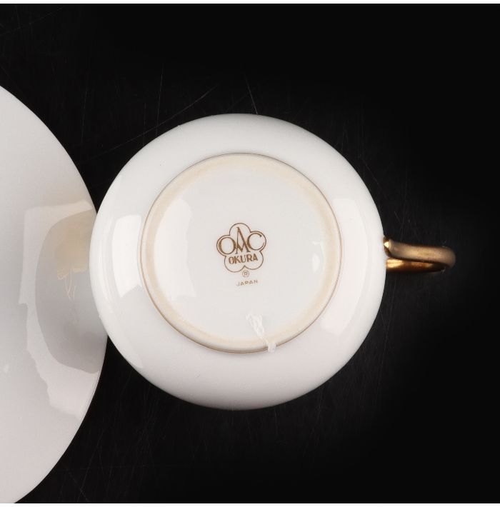 楽天市場】大倉陶園 金蝕葡萄カップ＆ソーサ 17/R-19 : uraart