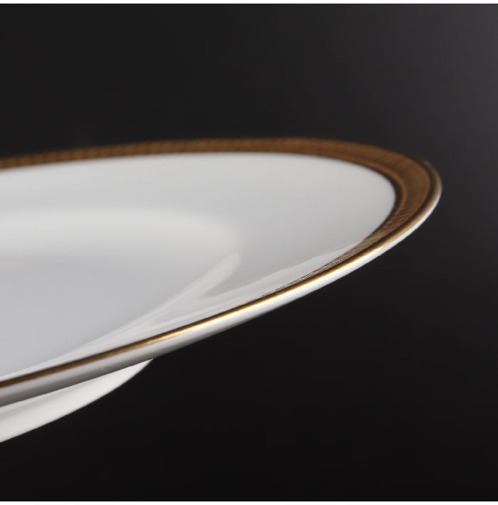 楽天市場】大倉陶園 片葉金蝕 デザートプレート 20cm 2/R-51 〇 : uraart