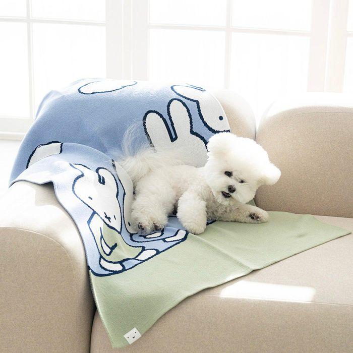 楽天市場】即納【noutti】Miffy Blanket 韓国 ブランケット マット