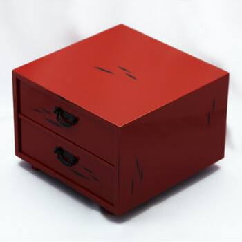 楽天市場】【根来塗二つ引出し】根来塗 インテリア 和風 紀州漆器 漆器