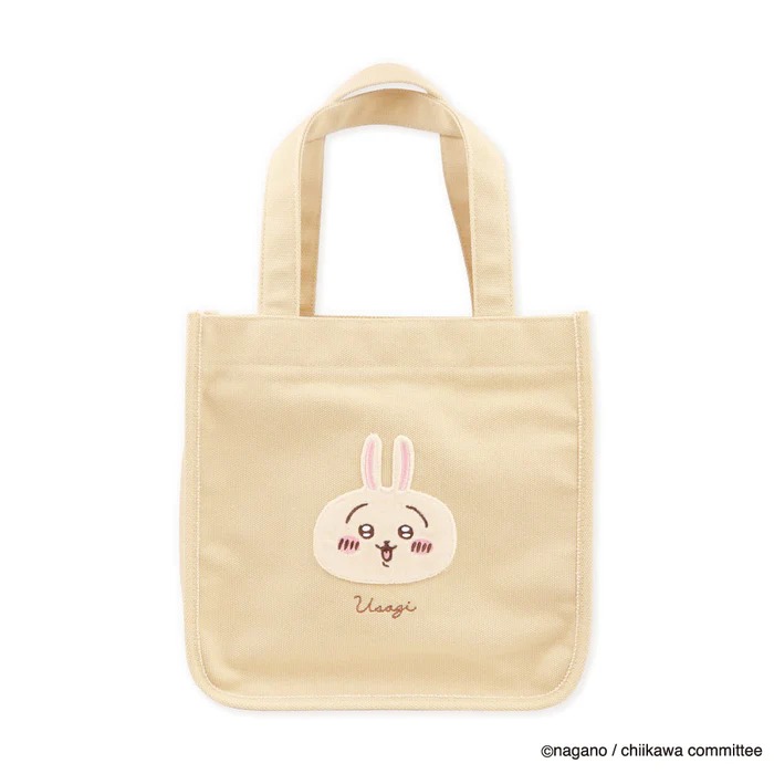 楽天市場】ちいかわ うさぎ トート ふわふわワッペン ウサギ