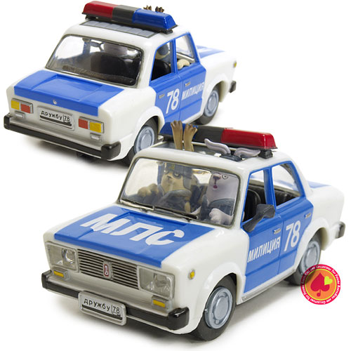 楽天市場】ウサビッチ プルバックトイ（ミリツィアポリス警察） :PULL