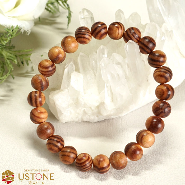 楽天市場】出雲黒松 結珠 8mm ブレスレット【証明書付き】天然石