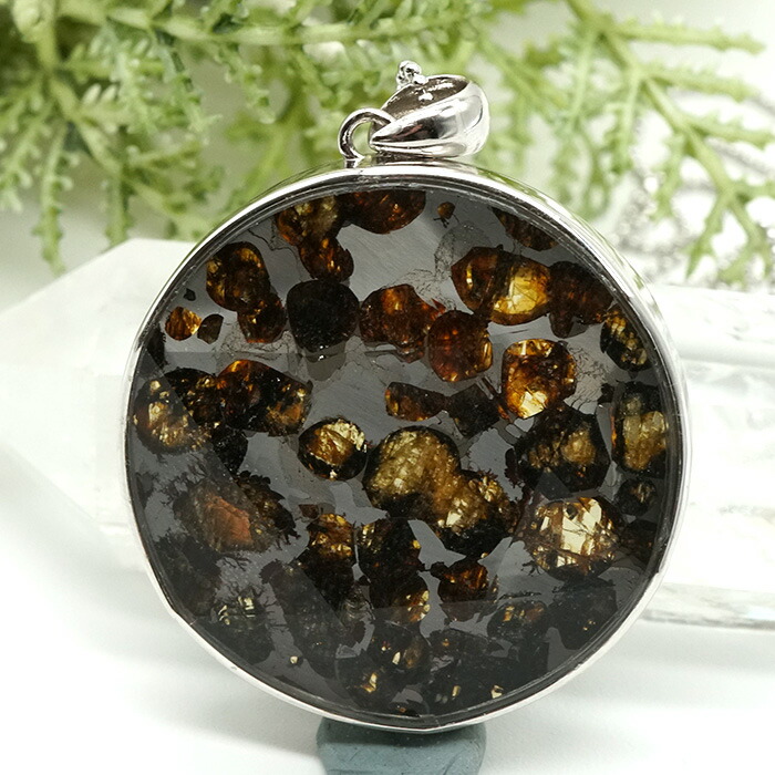 楽天市場】パラサイト 隕石 ペンダント AAA 六芒星 37mm ケニア産