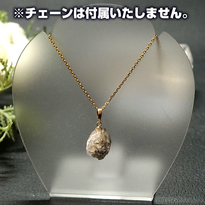 楽天市場】フェナカイト ペンダントトップ 原石 K18 ロシア産 天然石