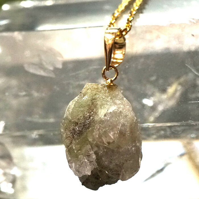 楽天市場】フェナカイト ペンダントトップ 原石 K18 ロシア産 天然石