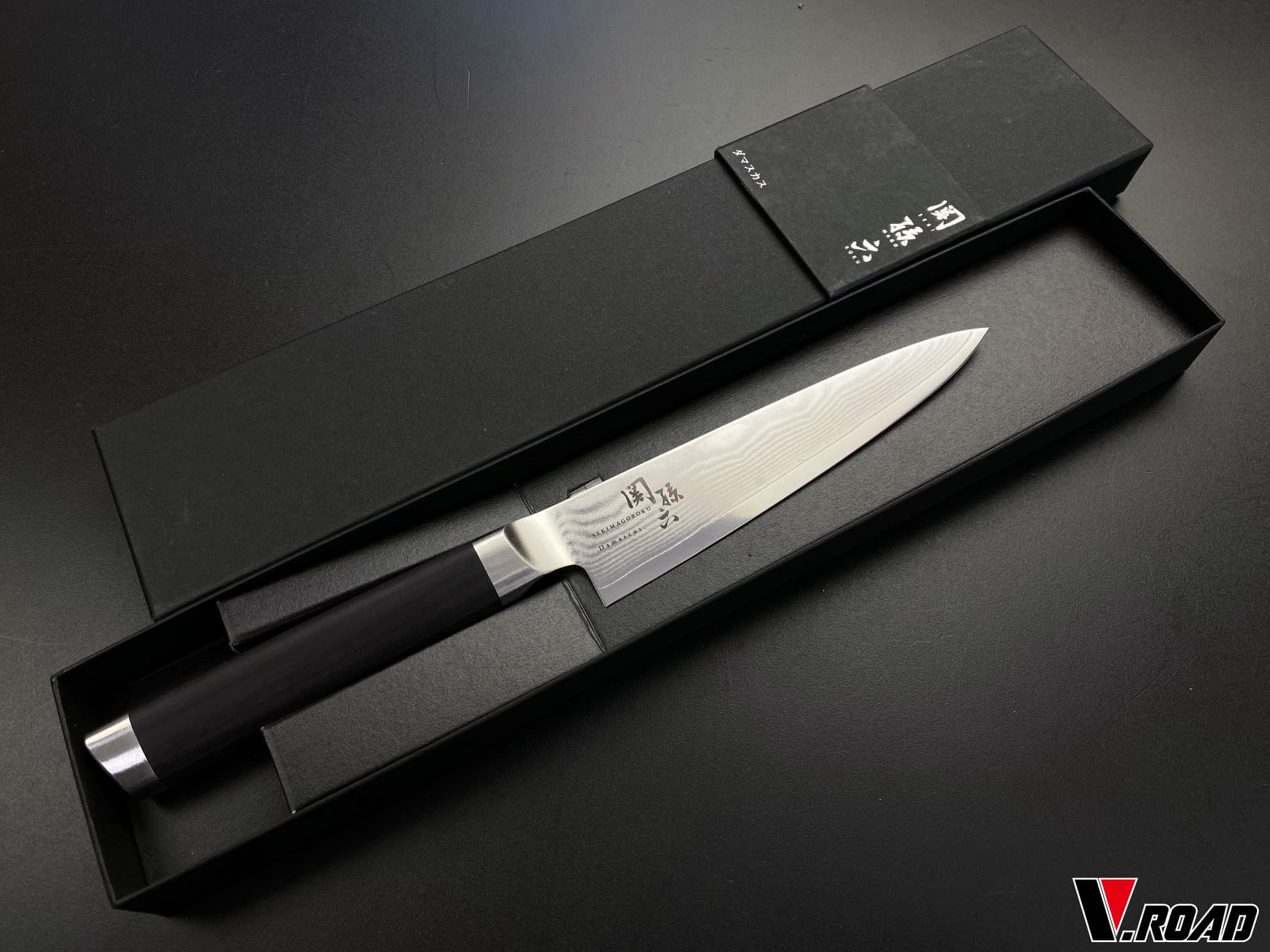 楽天市場】関孫六 包丁 ダマスカス ペティナイフ120mm AE5202 : 岐阜関