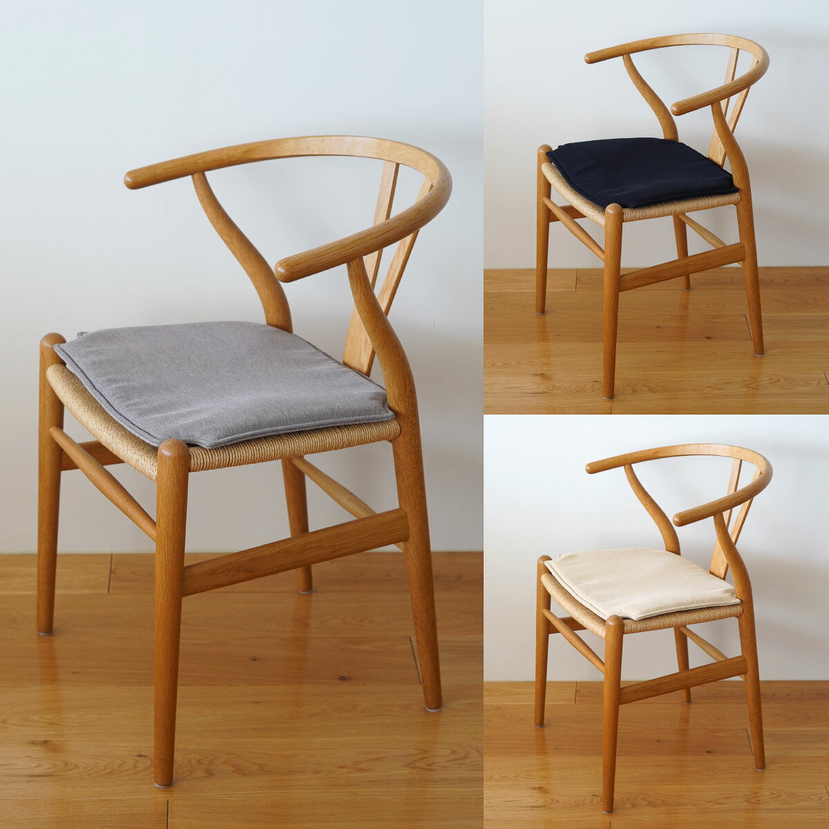 楽天市場】【当店オリジナル】CH24（Yチェア）専用 撥水ファブリック