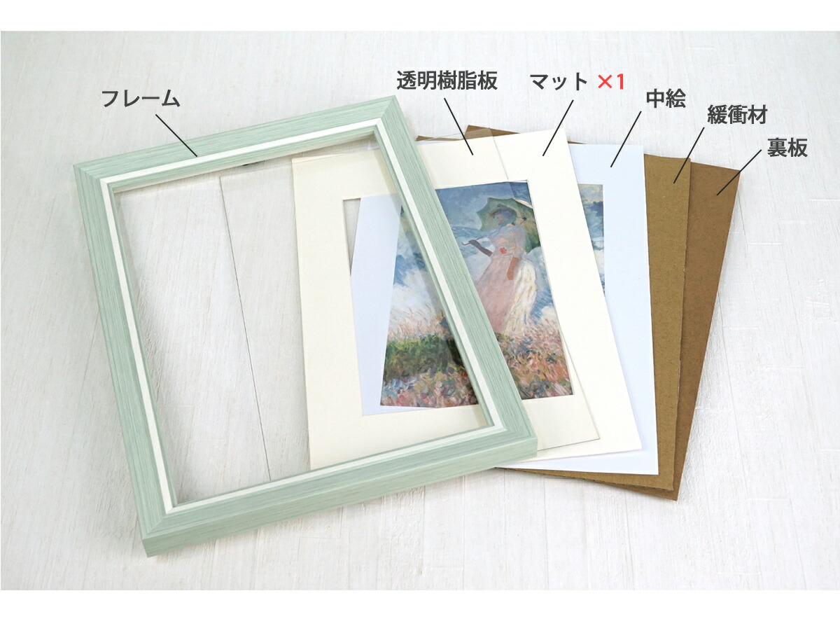 楽天市場】アートフレーム Calmer(カルメ) A4 A5対応マット付き