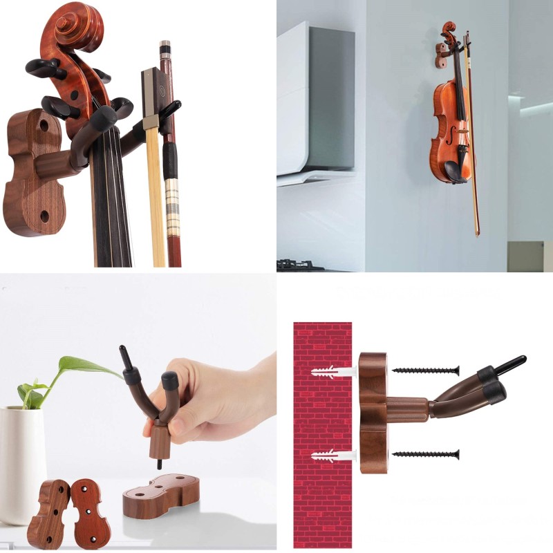 楽天市場】バイオリン用 フック ハンガー 《ブラウン》 ホルダー