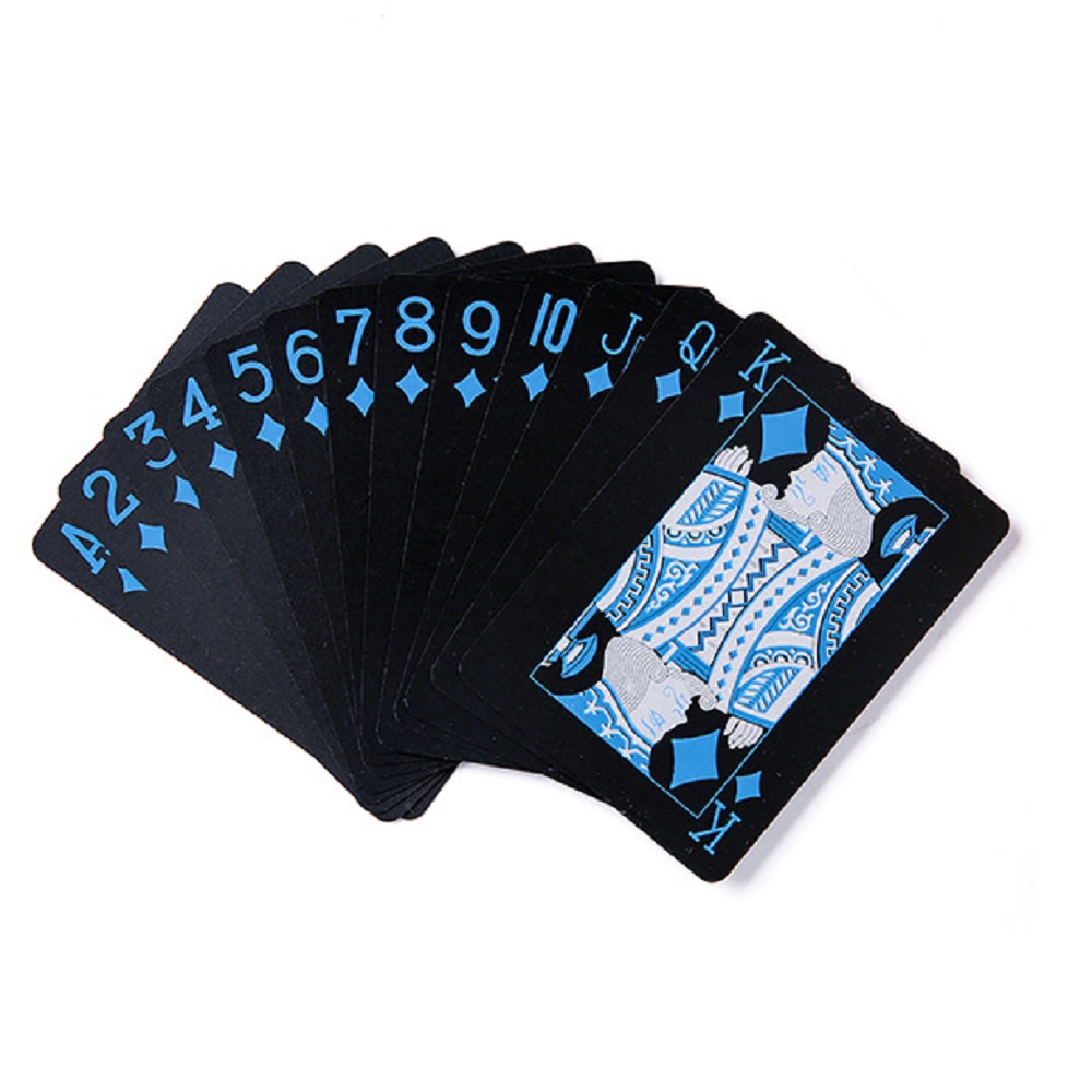 楽天市場】ネガカラートランプ 防水 黒トランプ ブラックトランプ