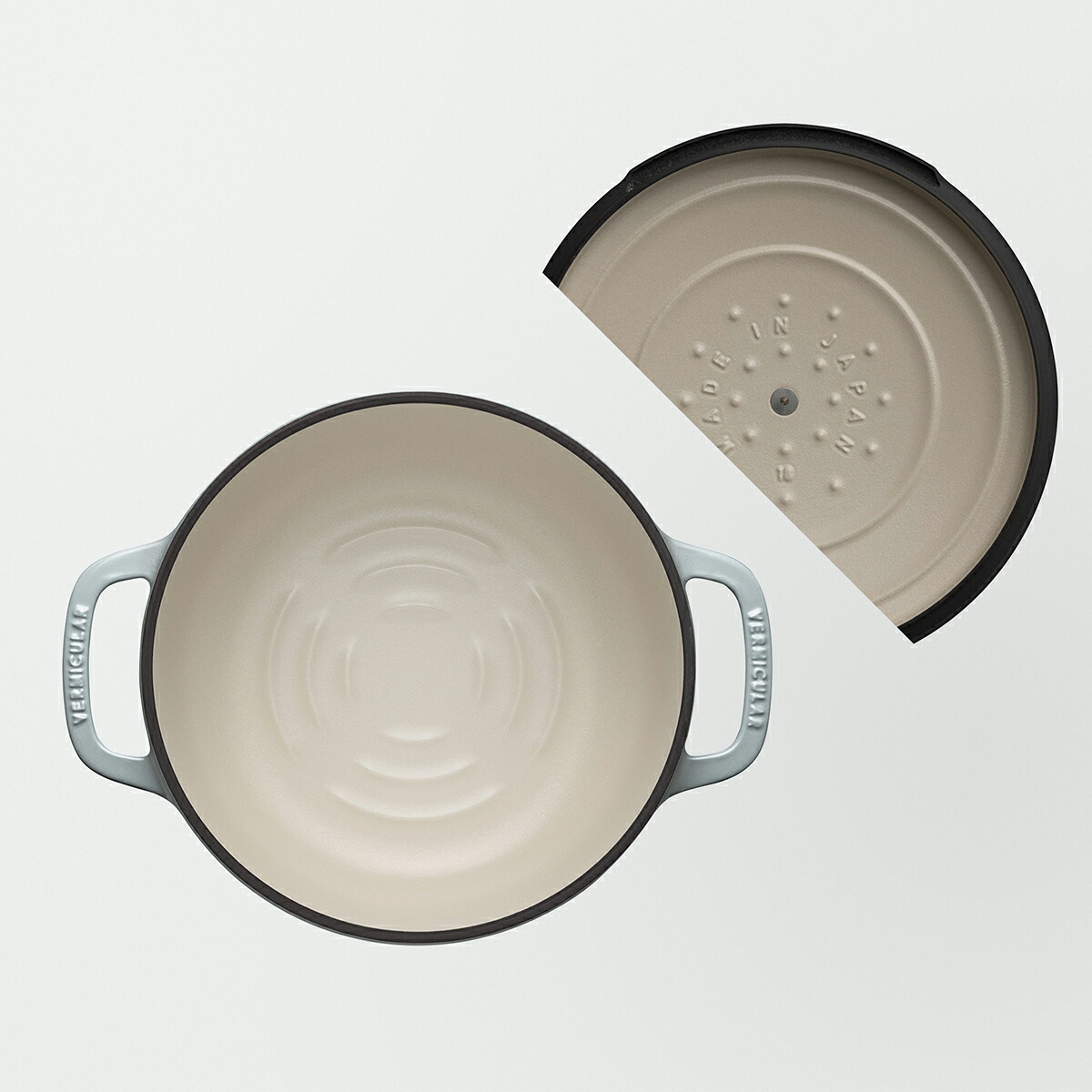 楽天市場】【公式】バーミキュラ オーブンポット2 22cm オイスター