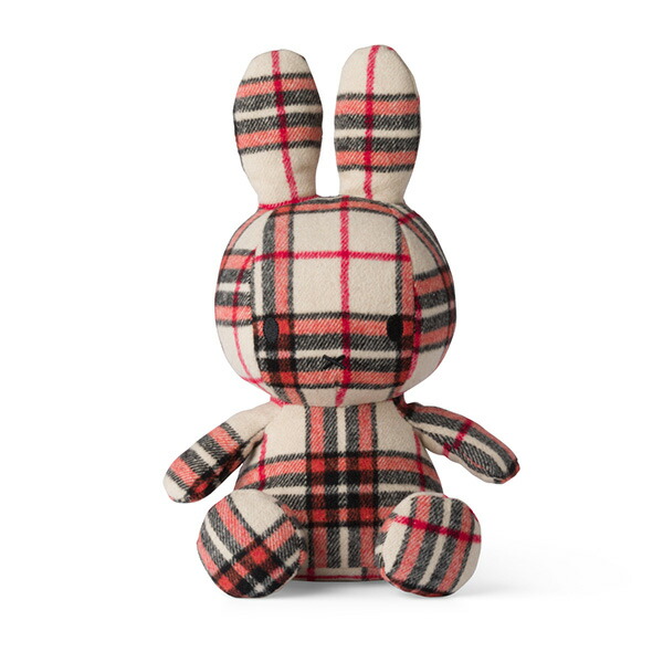 楽天市場】ぬいぐるみ ミッフィー チェック柄 33cm おしゃれ かわいい