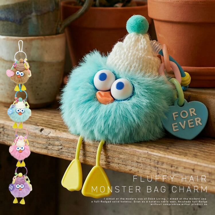 楽天市場】ファー キーホルダー モンスターの通販